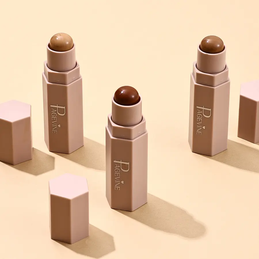 PAGINE Beginner-Friendly Concealer & Contour Stick - Smooth, Easy-to-Blend Makeup Product for Contouring, Highlighting, Blushing - Suitable for Everyday & Special Occasion Makeup, Makeup Products