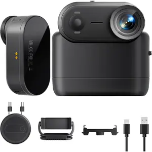 4K 30FPS POV Camera, Portable Vlogging Camera with 33FT , 64GB  Actioncamera EIS Stabilization, Hands-Free POV  Cam, 150? Lightweight Thumb Bodycam 5 hr  Life, Mount Anywhere