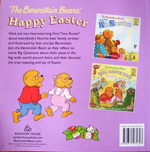 USED-The Berenstain Bears, Happy Easter, 2 Books In 1 - The Berenstain Bears and the Big Question and The Berenstain Bears and the Real Easter Eggs by Stan Berenstain (Paperback Bunko)