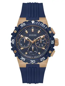 GUESS Male Silicone multi-fuction watch 42,5 mm