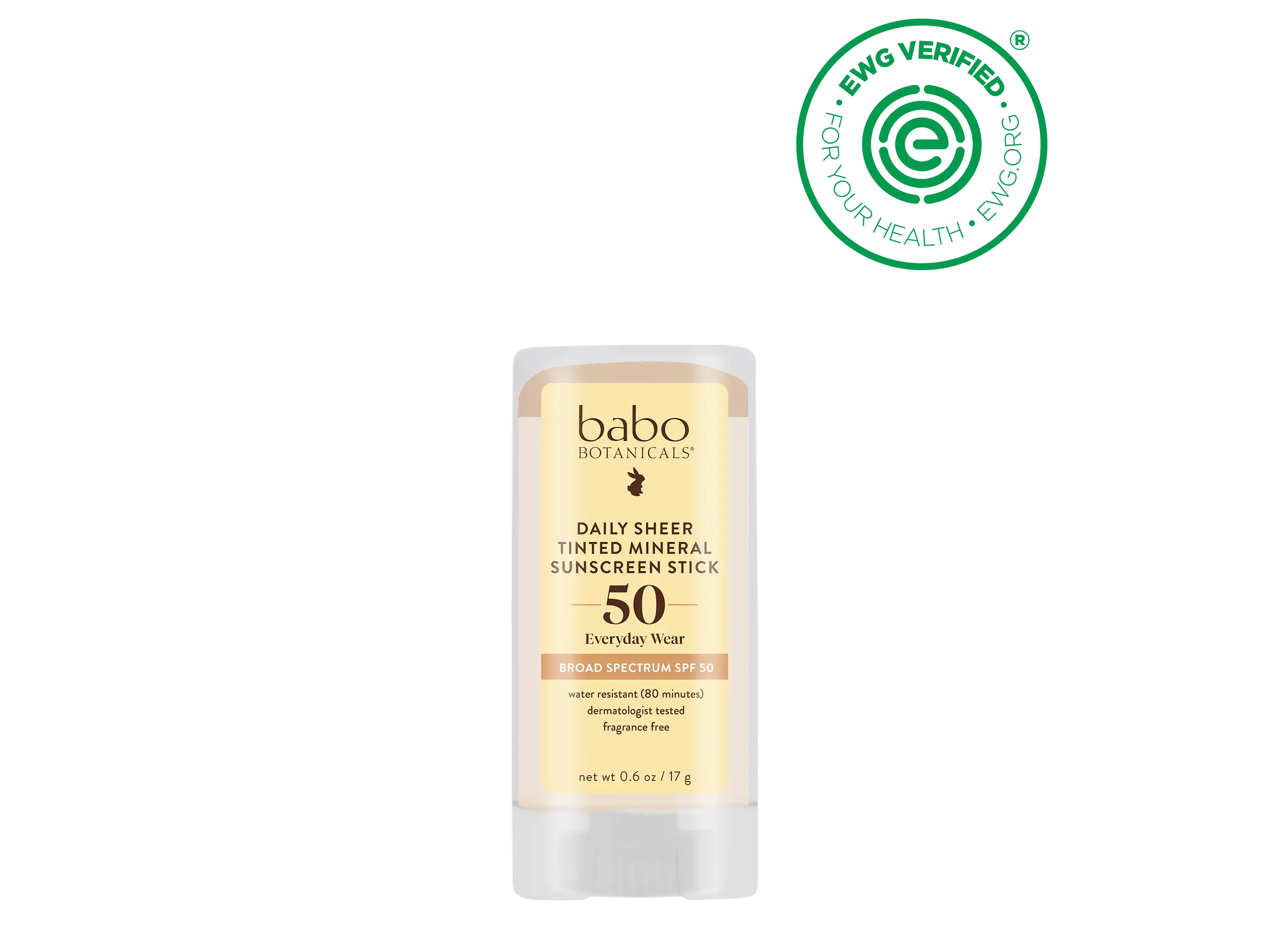Daily Sheer Mineral Tinted Sunscreen Stick SPF50 Duo