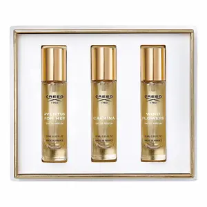 Creed Women's 3 x .34 Ounce Aventus For Her, Carmina, Wind Flowers Eau de Parfum