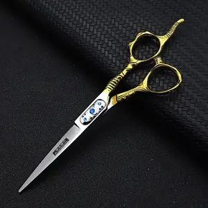 Professional Barber scissors set cutting tools Hair 9CR13 STEEL shears 6.0inch