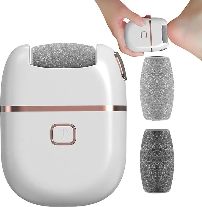 USB Rechargeable Foot Repair and Grinding Device, Upgrade Electric Foot File Grinding Machine Electric Foot Polisher, Electric Foot Callus Remover Ele