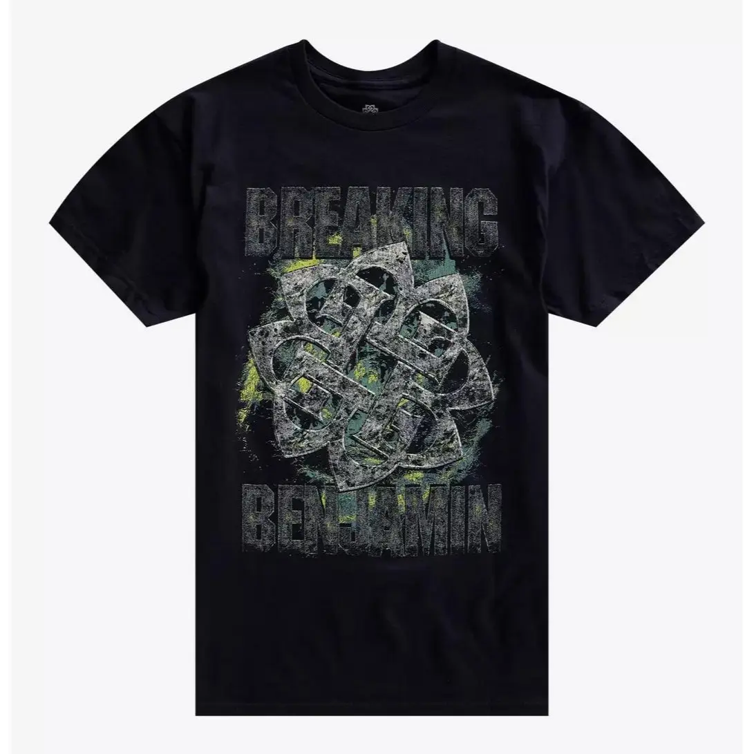Breaking Benjamin Logo T-Shirt, Alternative Metal Band Graphic Tee, Hard Rock Concert Shirt, Rock Music Lover Gift