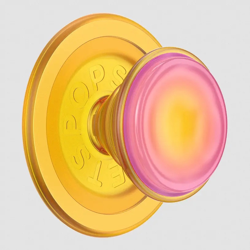 PopSockets Jelly Sunni B MagSafe PopGrip, Mobile Phone Accessory for Phone Holding, Accessories