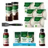 bibigo Korean BBQ-Inspired Bundle with Sticky White Rice, Flavorful Korean BBQ Marinade, KBBQ Drizzle, Gochujang Sweet & Spicey Sauce and Crispy Seaweed | Food Meals Cooking Essentials Sweet Spicy Flavor 