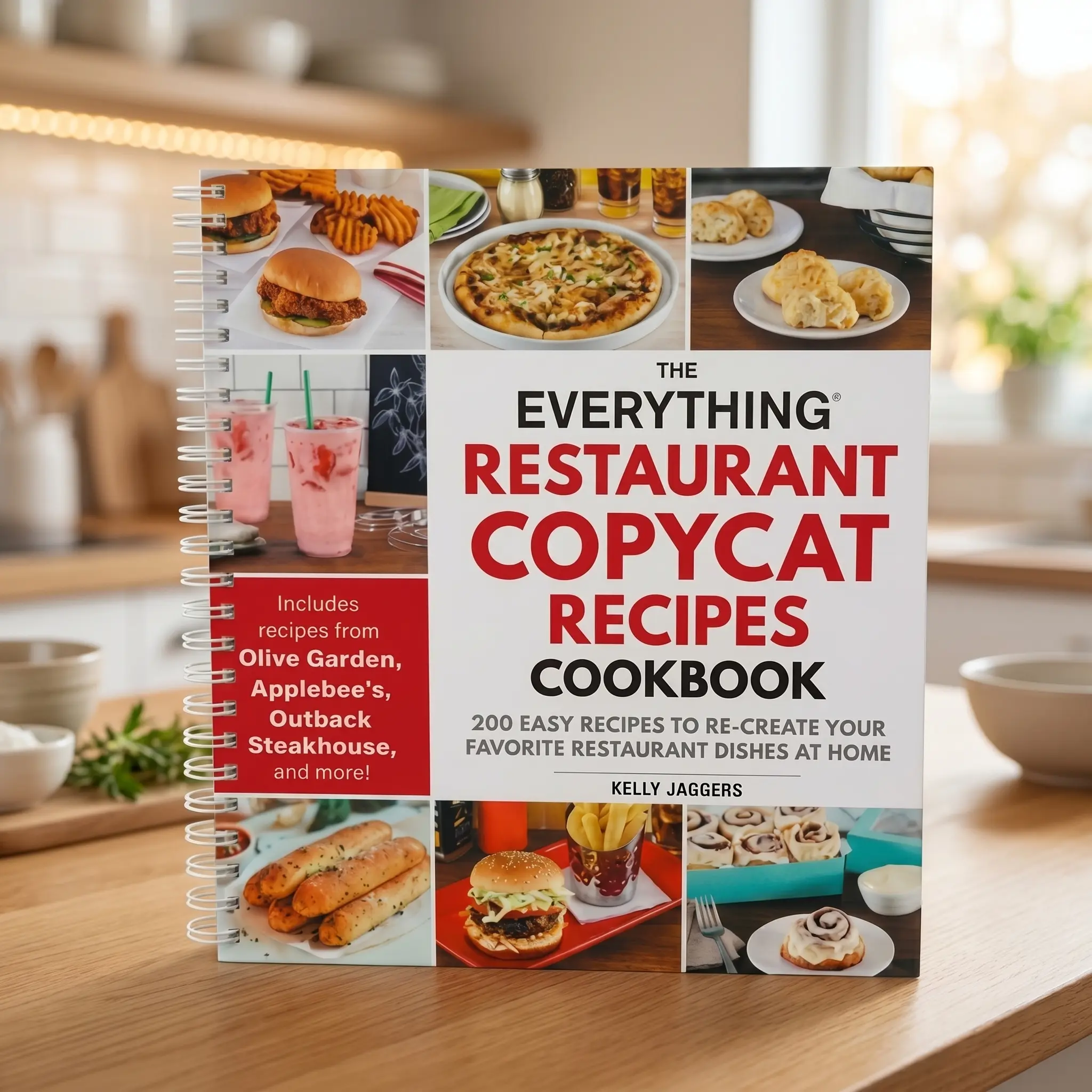 The Everything Restaurant Copycat Recipes Cookbook: Viral Restaurant-Style Recipes, Famous Takeout Favorites, Cheesy Comfort Food Meals, Easy Homemade Cooking, Family Dinner Ideas, Fast Food Inspired Dishes & Crowd-Pleasing Kitchen Favorites