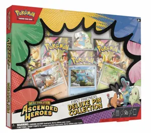 Pokemon TCG: Ascended Heroes First Partners Deluxe Pin Collection