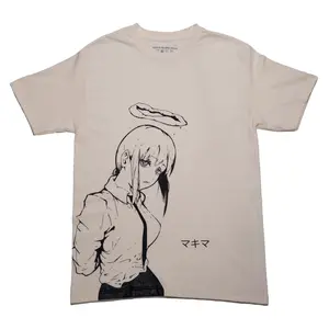 Makima Tee - Cotton Casual Style Anime Inspired