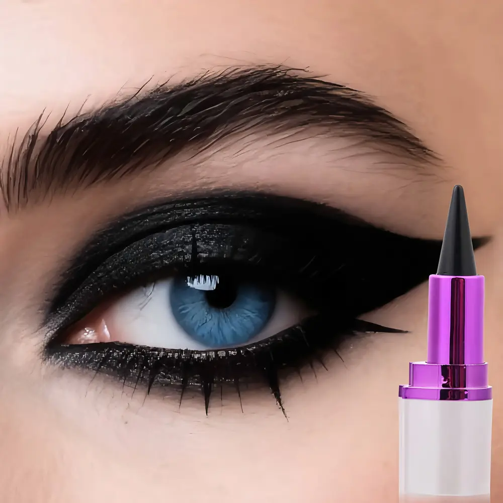 Gel Eyeliner Pencils, Long-lasting Waterproof Black Eye Liner, Natural, Anti-smudge, Durable Pen, Halloween Makeup