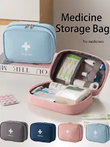 Portable Medical Storage Bag, Small Dura Waterproof First Aid Kit, Ample Space for Travel Home Emergency, Ideal for Outdoor Enthusiasts, Travel Safety Kit