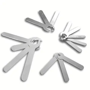U15 Ultra Thin Galvanizing Wrench Set - Open-end Mini  Light Metric Size 4mm-24mm