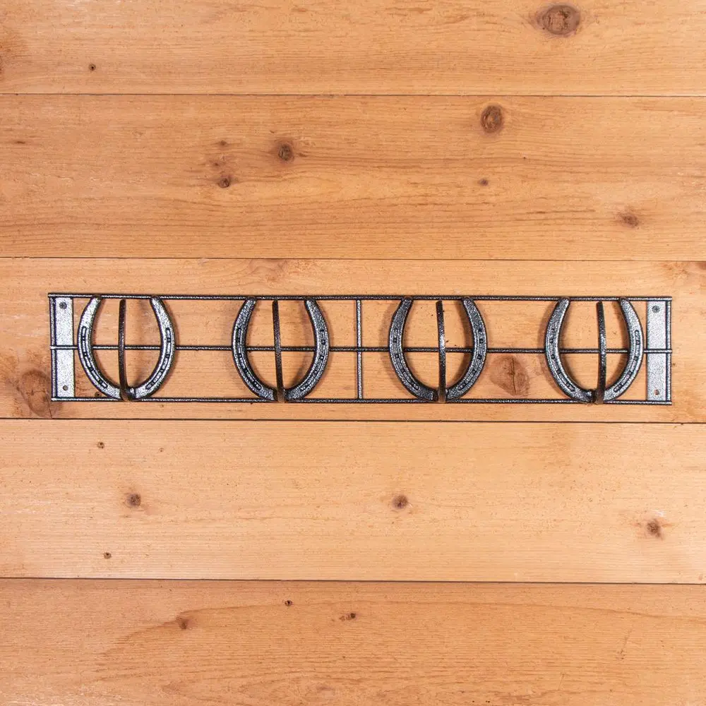 Easy-Up Pro Mountable 4 Horseshoe Tack Rack