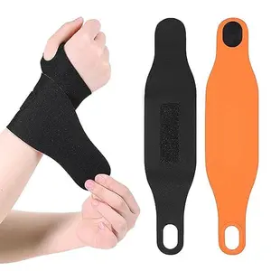 2 Pcs Wrist Brace Strap, Wrist Brace for Carpal Tunnel Night Support, Ultra-Thin Elastic Compression Wrist Wraps for Left Right Hand Fitness Sports Tennis