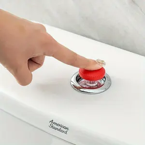 1pc Car Accessory For Toilet Flush Button, Used To Flush The Toilet And Lift The Toilet Seat Cover, Toilet Accessories