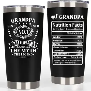 [Sale Up To 50%]+ [FREE SHIP] Best Grandpa Ever Tumbler, Grandpa - The Legend Tumbler, Grandpa Gifts from Grandchildren Grandkids, Best Gifts for Grandpa, Birthday Gift for Grandpa, Tumbler 20oz & 30oz