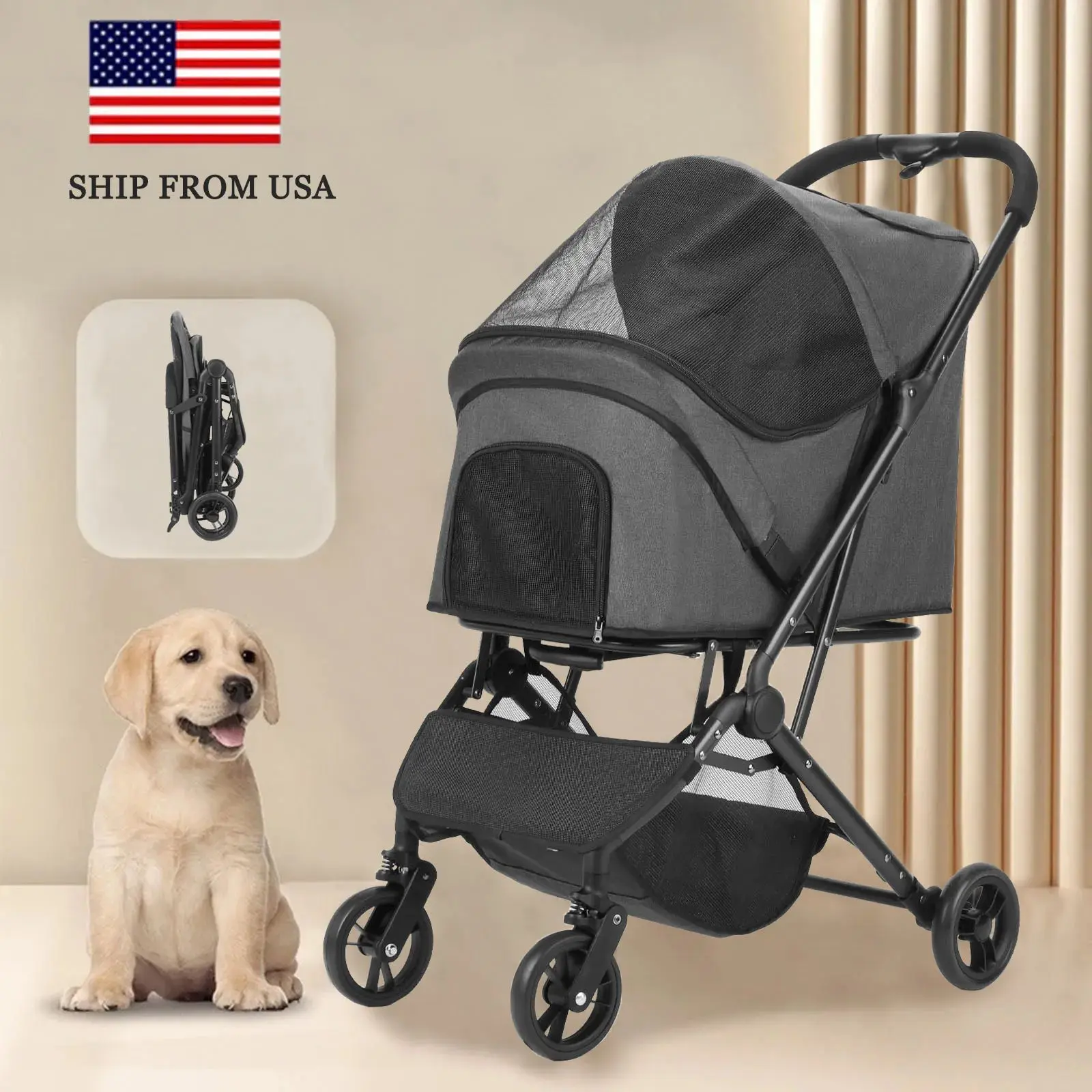 Pet Strollers for Small Medium Dogs or Cats