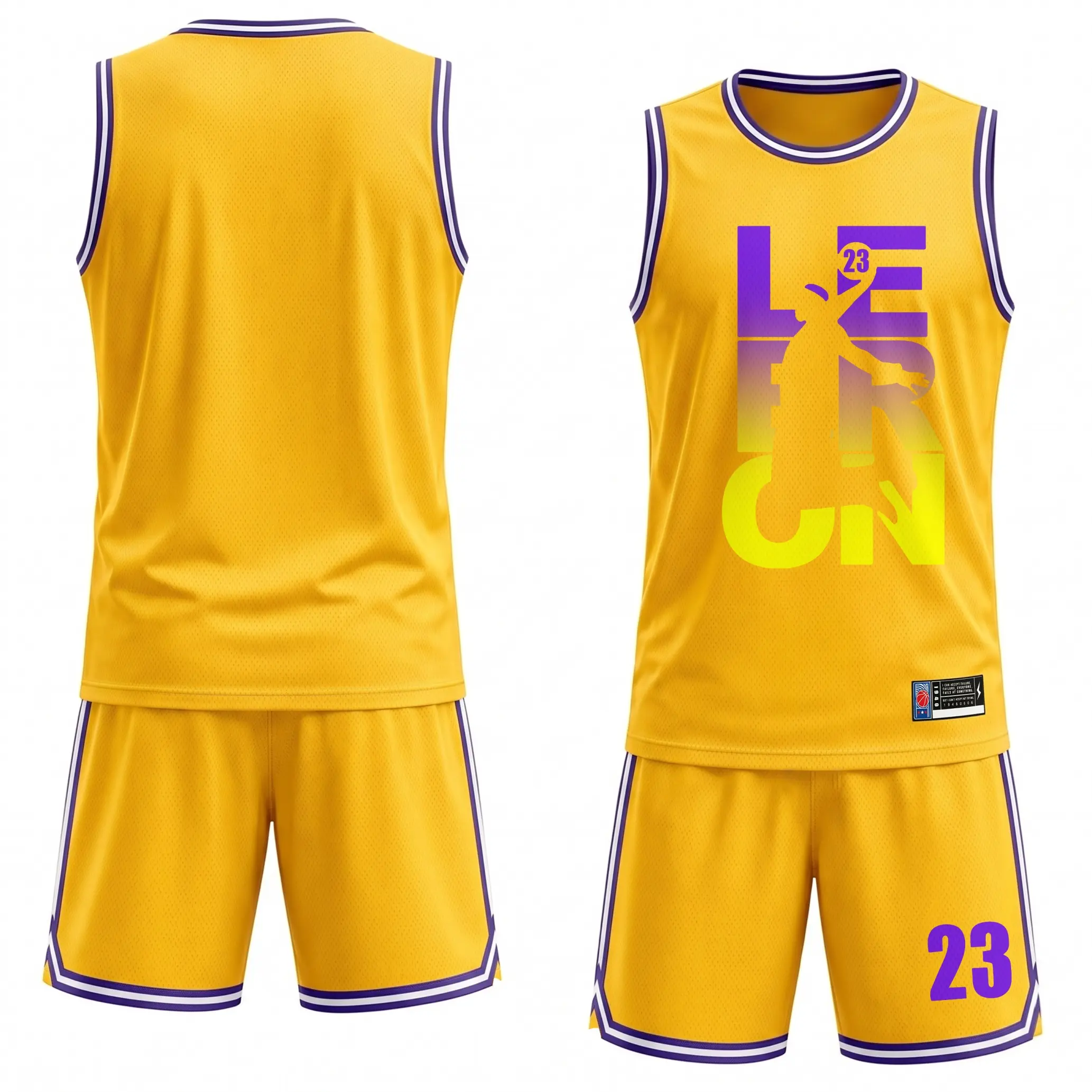 Men's Sports Set: Two-Piece Mesh Basketball Jersey & Shorts Combo — Lightweight, Breathable Athletic Wear