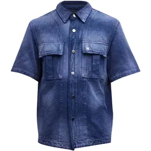 Amiri Jacquard Denim Sport Shirt - Lightly Worn