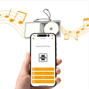 NFC music  Pendant - CD Case Style, Touch-to-Connect Music for Car Audio Devices