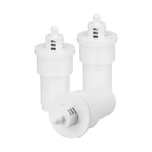 【Summervibes】VEVOR Pitcher Water Filter Replacements, 3-pack 5-stage Water Filter for Pitchers and Dispensers, No BPA, Last 3 Months or 40 Gallons, Reduce Limescale, Lead, Chlorine, for Water Filter Pitcher 6216