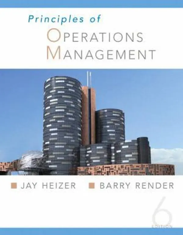 USED Book - Principles of Operations Management by Jay Heizer (Paperback) - english