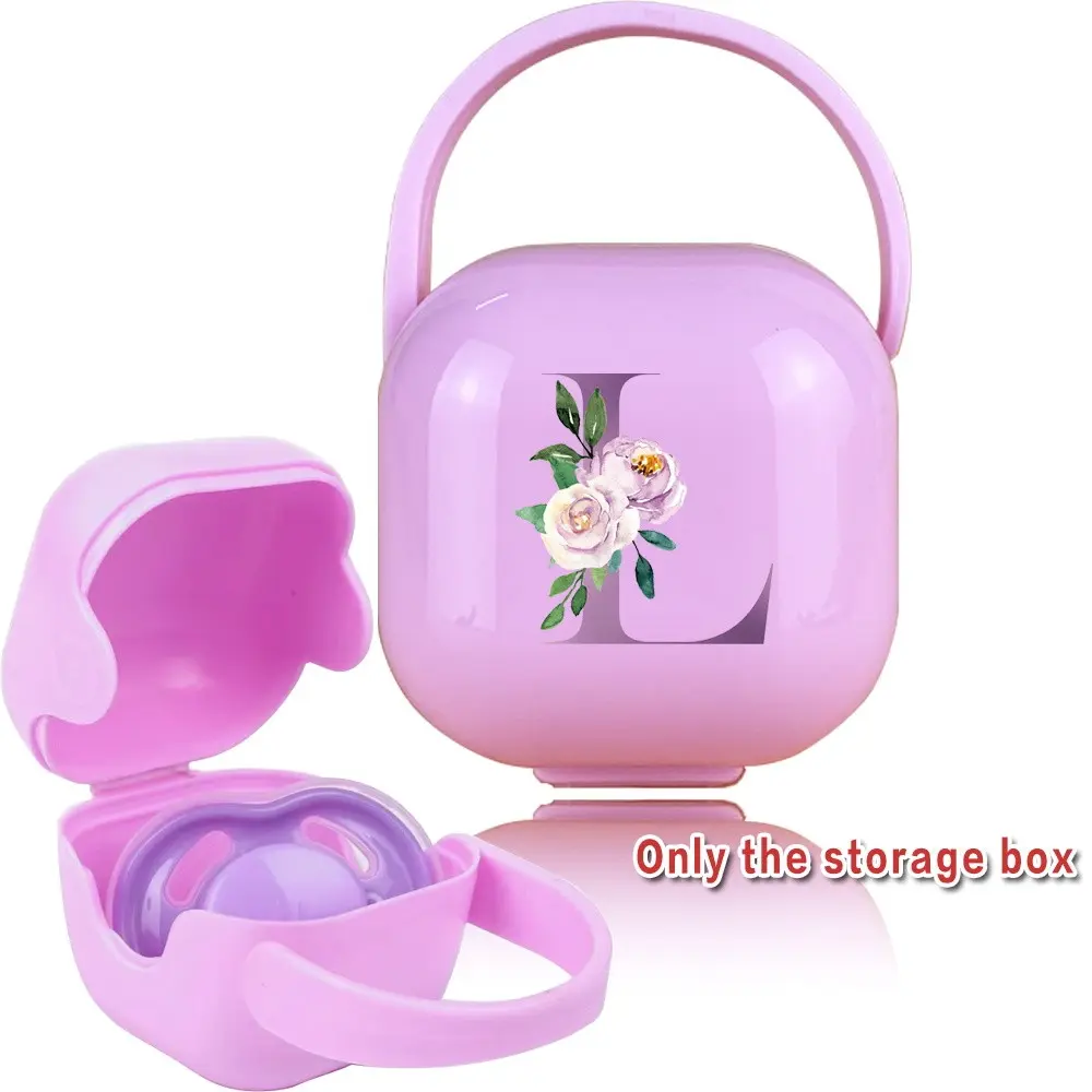 Travel Portable Soother Storage Box, New Plastic Design, Drop Resistant, Nipple Storage Organizer, Keepsake Preservation, Holiday Gift