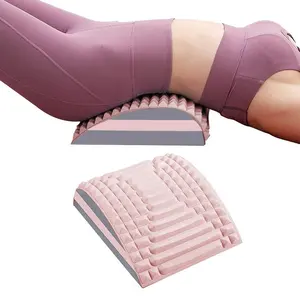 Multifunctional Cervical Massage Correction Cushion, Yoga Massage Pillow Back Support Board, Eva Lumbar Support, Ideal for Home and Gym Use