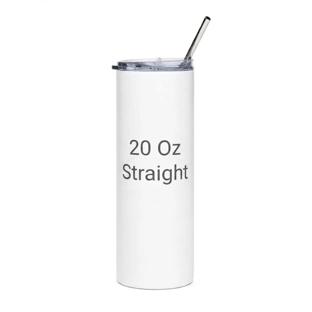 Tumbler 20 oz Straight  Bottle Drinkware Water Bottles
