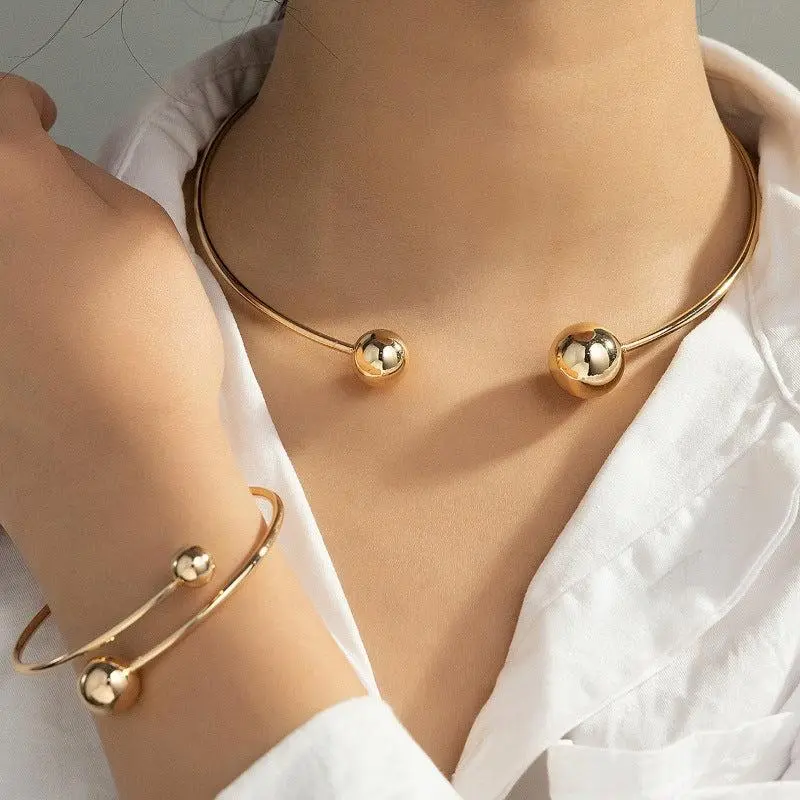 Lune Open Bracelet Set