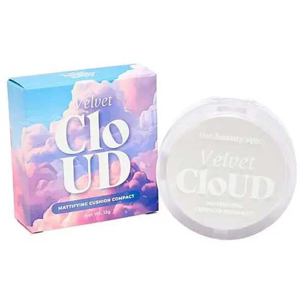 The Beauty Spy Velvet Cloud Mattifying Cushion Compact
