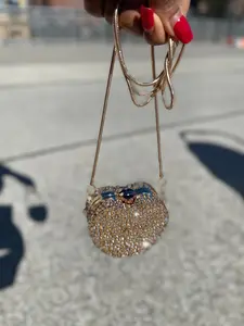  Hand-Designed Apple Bling Bag | LuxPoshDesigns by Lumi Haven
