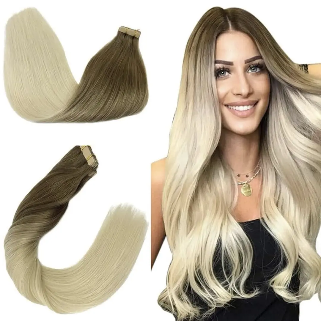 ASH BROWN TO PLATINUM BLONDE (9/60)