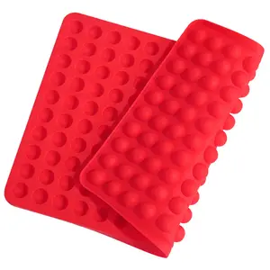 140-hole Semi Sphere Silicone Mold, 1 Count Non-stick Baking Mold, Heat Resistant Baking Mold for Chocolate, Candy, Ice Cube, DIY Dog Training Treats
