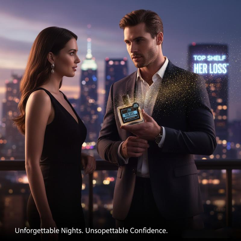 Her Loss Pheromone Cologne For Men - Bold, Long-Lasting Fragrance with Amber, Spice & Dark Woods – Premium Eau De Cologne Spray for Men 100ml