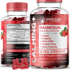 Magnesium Glycinate Gummies - 90 Count