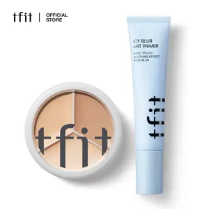 [TFIT OFFICIAL] TikTok Deals for you Blur Correct Base Duo Set / Pore Blur Primer 30ml + Tri-Color Concealer 15g
