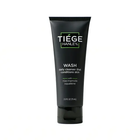 Tiege Hanley Daily Face Wash - Niacinamide + Aloe - Gentle Sulfate-Free Cleanser for Oily, Dry & Sensitive Skin