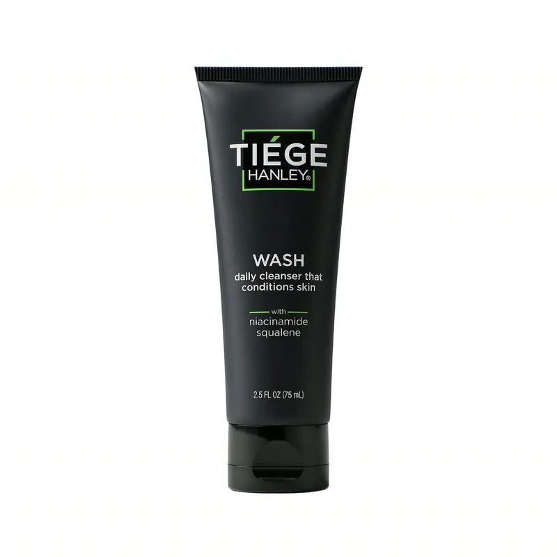 Tiege Hanley Daily Face Wash - Niacinamide + Aloe - Gentle Sulfate-Free Cleanser for Oily, Dry & Sensitive Skin