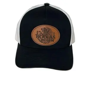 TRAKAS HDSPM Premium Leather Patch Hat gorras