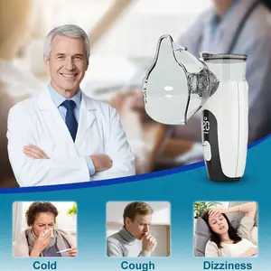 Rechargeable Handheld Ultrasonic Nebulizer, Portable Mist Inhaler For Home & Travel
