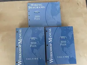2010 Ford Flex Workshop Manua set with Wiring Diagrams