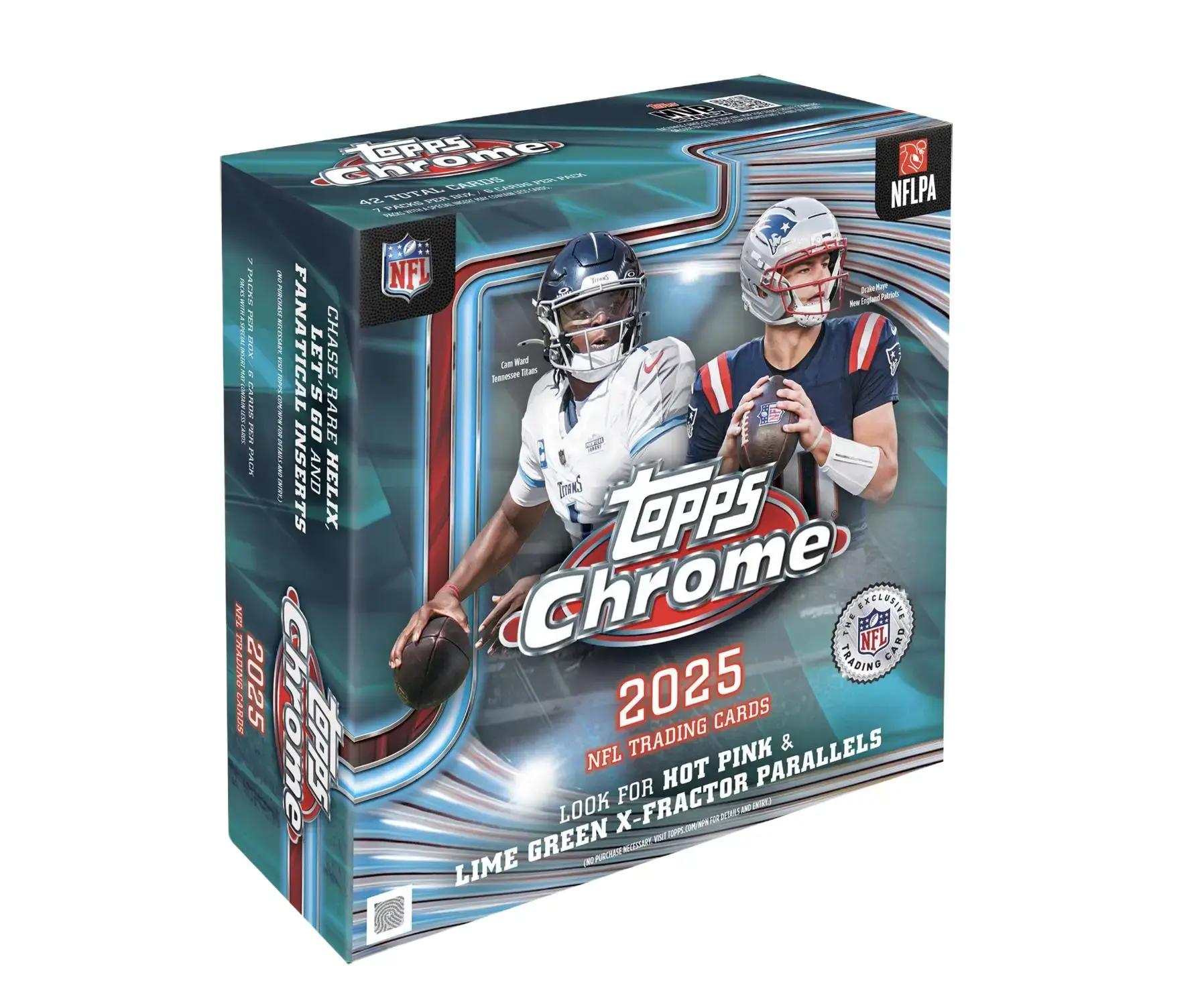 Topps Chrome NFL 2025 Mega Box