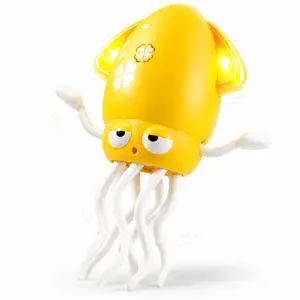 Dancing Squid Toy for Kids Fun Wiggles Early Development Toy for Toddlers Adorable Soft Colorful Design Encourages Motor Development Ideal for Babies 0-12 Months