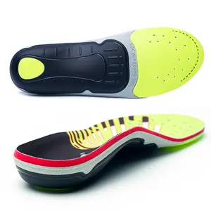 Arch Support Inserts Flat Feet Orthotics para Orthopedic Insole Men Women Absorb Shock Supination Correction Standing All Day Boot Work Shoe Insoles