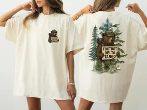 Foxtrot Delta Tango Shirt, FDT Resist Bear Shirt, National Parks Shirt