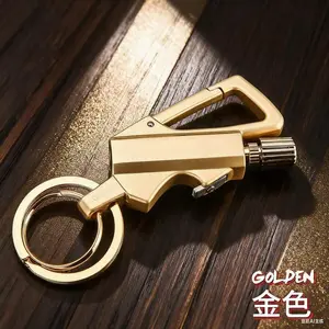Permanent Match Infinity Lighter With Multitool Keychain Bottle Opener, Reusable Waterproof Match Strike Anywhere, Forever Flint Fire Starter For Outdoor Survival, For Men Multi-Functional