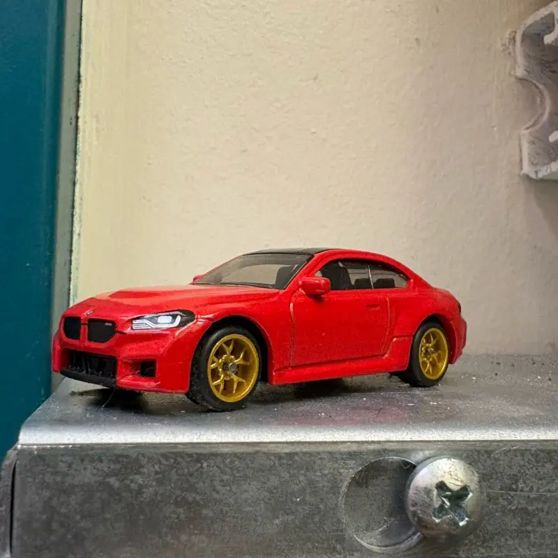 Mbox custom BMW M2 Diecast car 1:64 scale