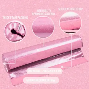 Brickhouse Babe Glitter Barbell Pad Cushion for Leg and Glute Workouts Thick Squat Bar Pad Cushion